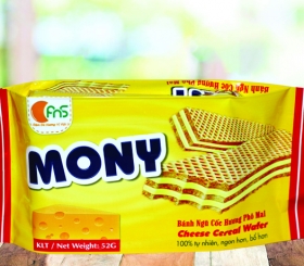 Bánh ngũ cốc Mony phô mai - Công Ty TNHH Bánh Kẹo Phúc Nam Sang